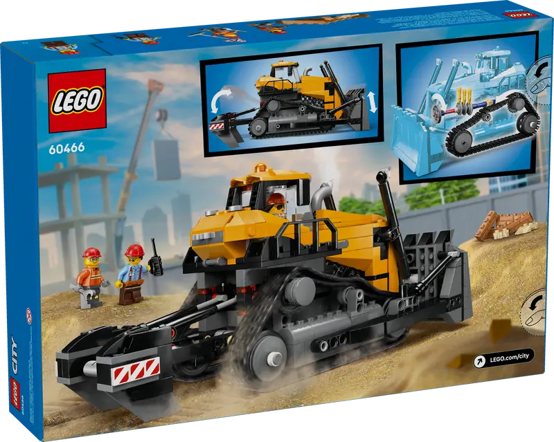 LEGO City Jaune Bulldozer (60466)